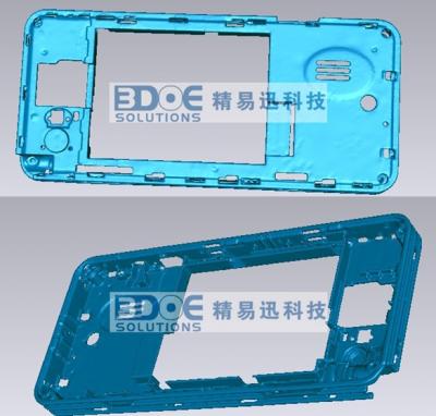 手機設(shè)計方案三維掃描逆向工程案例