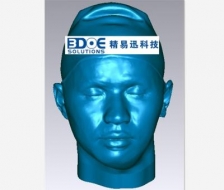 三維掃描面部掃描案例-人臉掃描